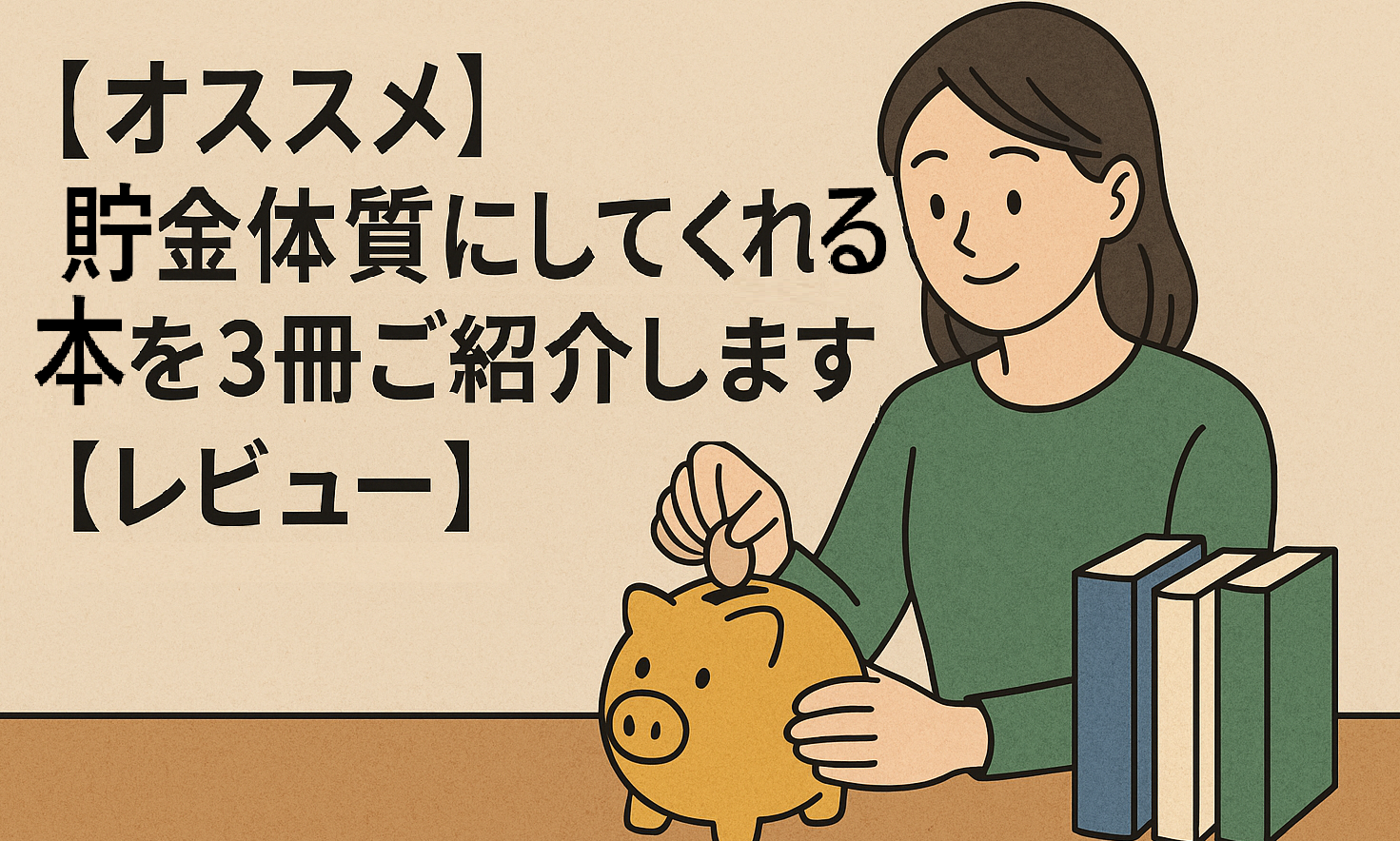 【オススメ】貯金体質にしてくれる本を3冊ご紹介します【レビュー】